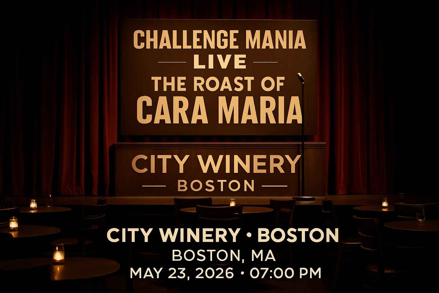 Challenge Mania Live: The Roast of Cara Maria