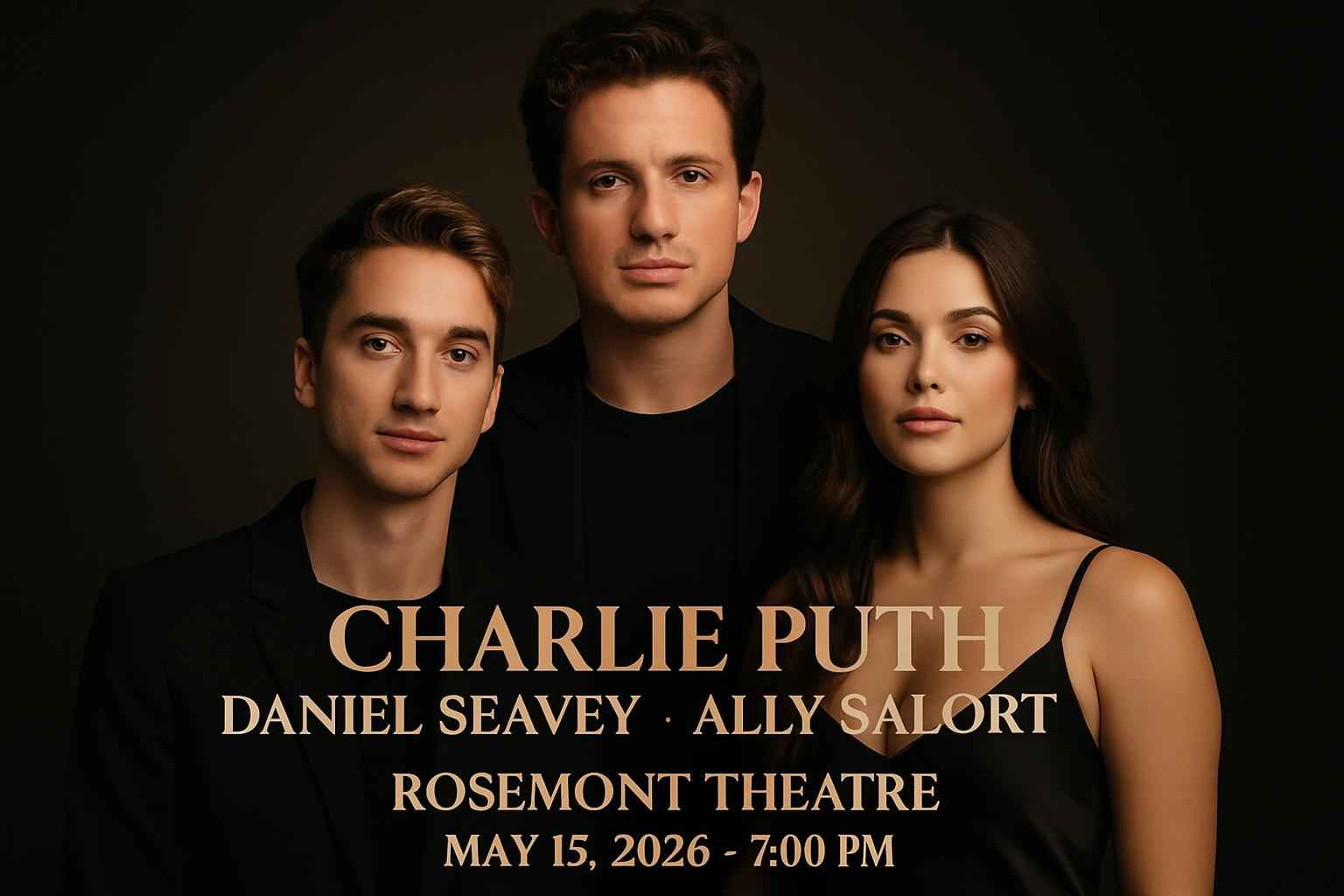 Charlie Puth, Daniel Seavey & Ally Salort