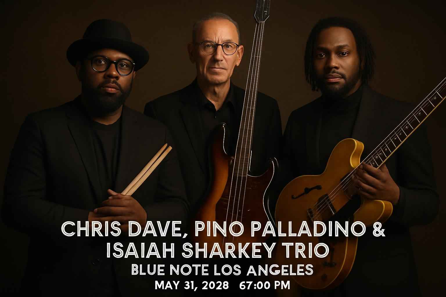 Chris Dave, Pino Palladino & Isaiah Sharkey Trio