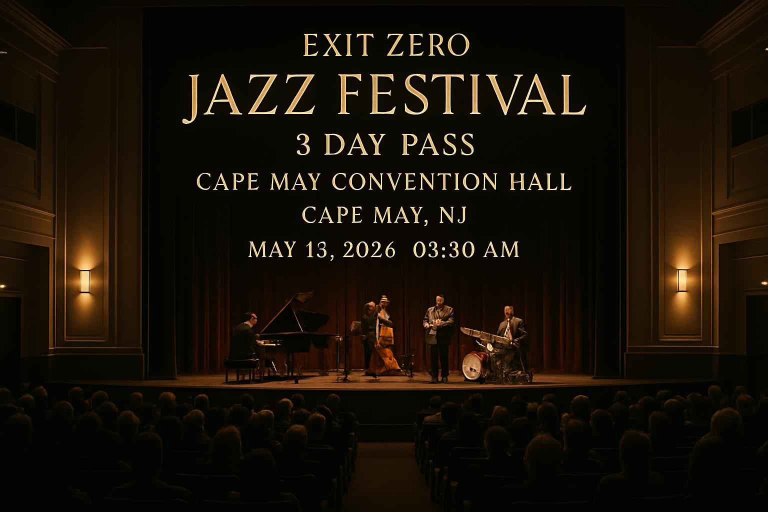 Exit Zero Jazz Festival – 3 Day Pass