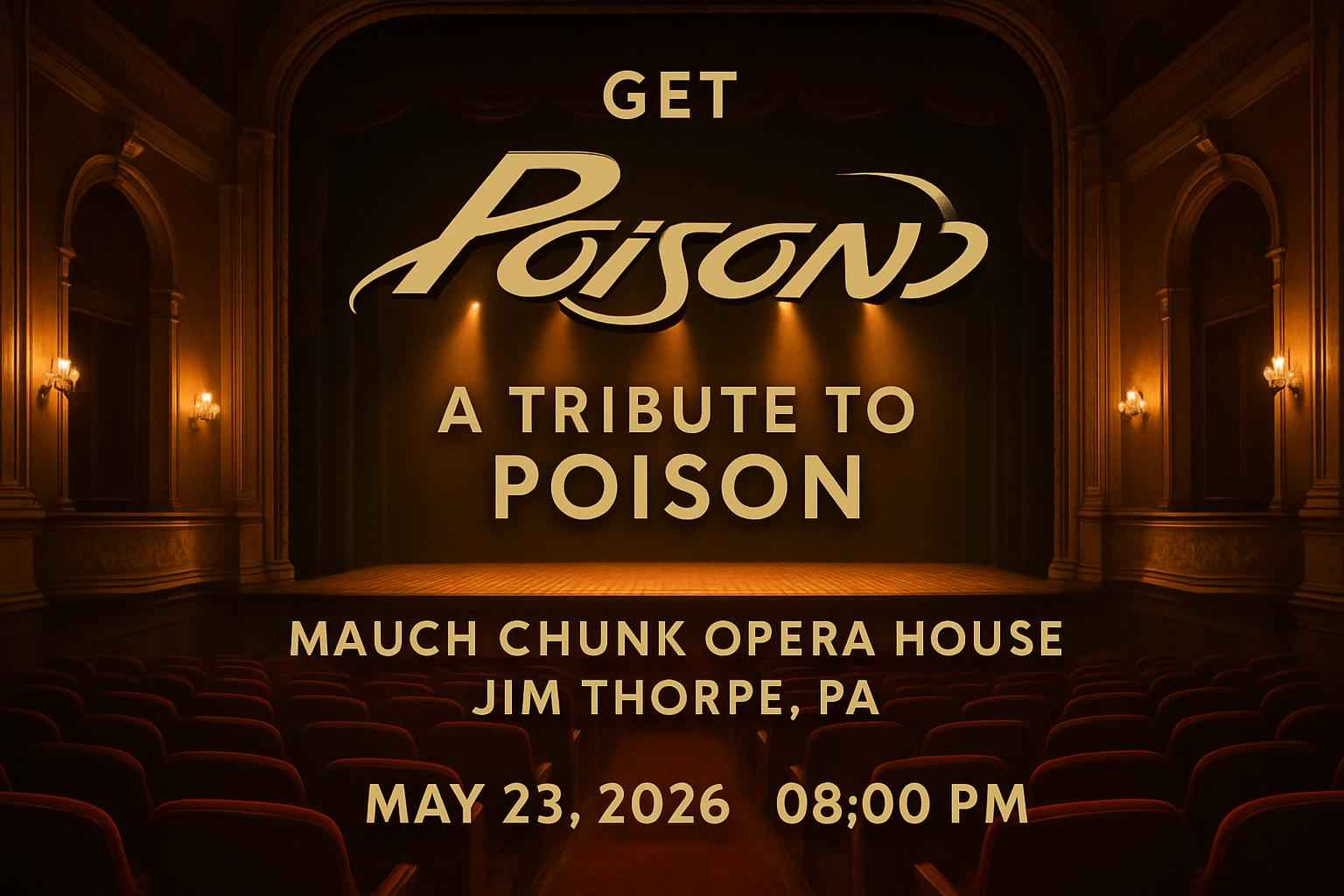 Get Poison’d – A Tribute to Poison