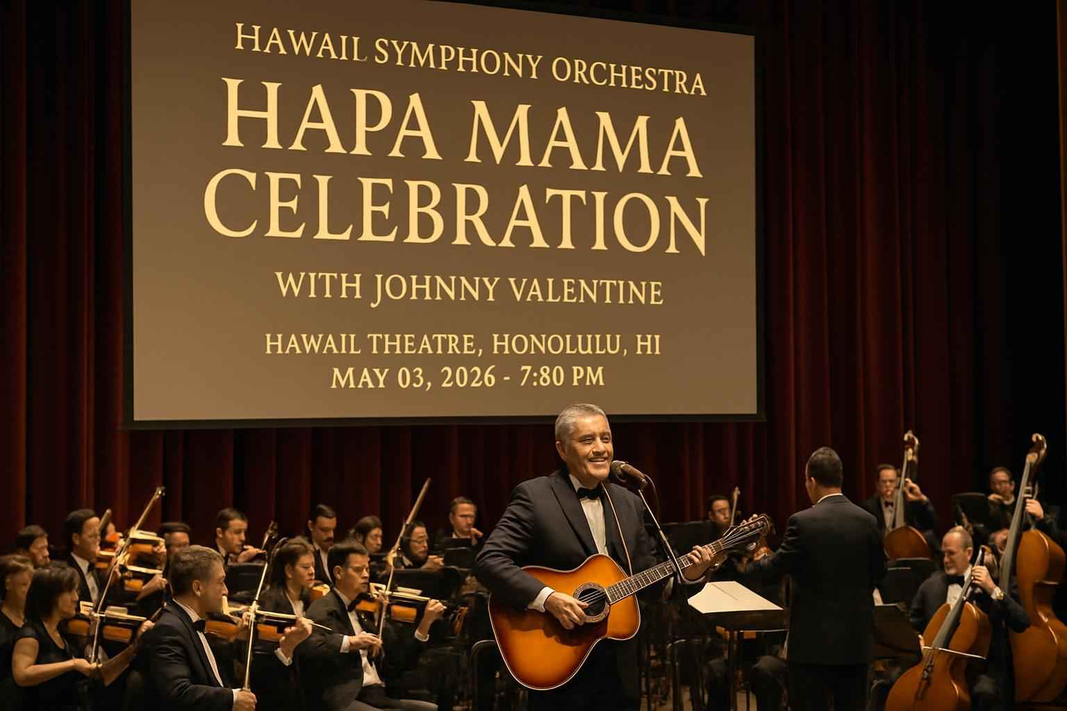 Hawaii Symphony Orchestra: Hapa Mama Celebration with Johnny Valentine