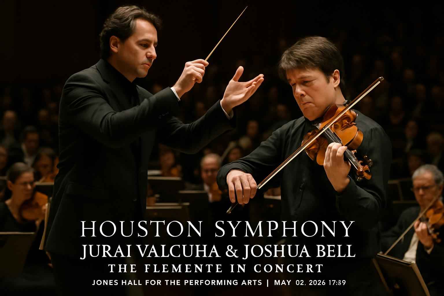 Houston Symphony: Juraj Valcuha & Joshua Bell – The Elements in Concert