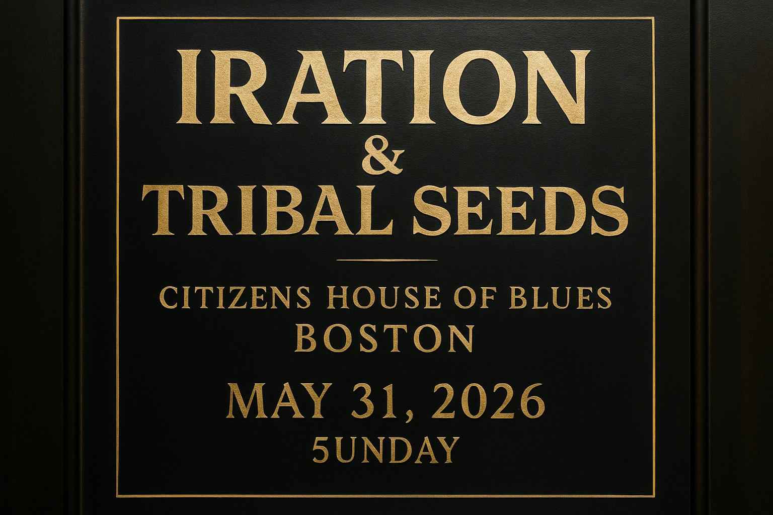 Iration & Tribal Seeds