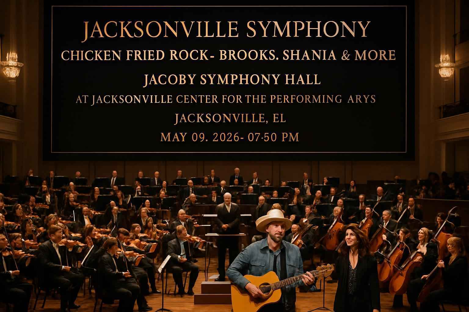 Jacksonville Symphony: Chicken Fried Rock – Brooks, Shania & More