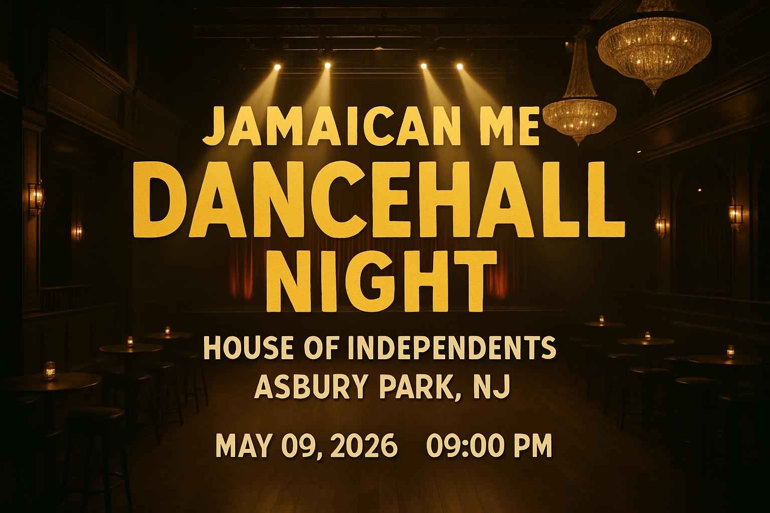 Jamaican Me Dancehall Night