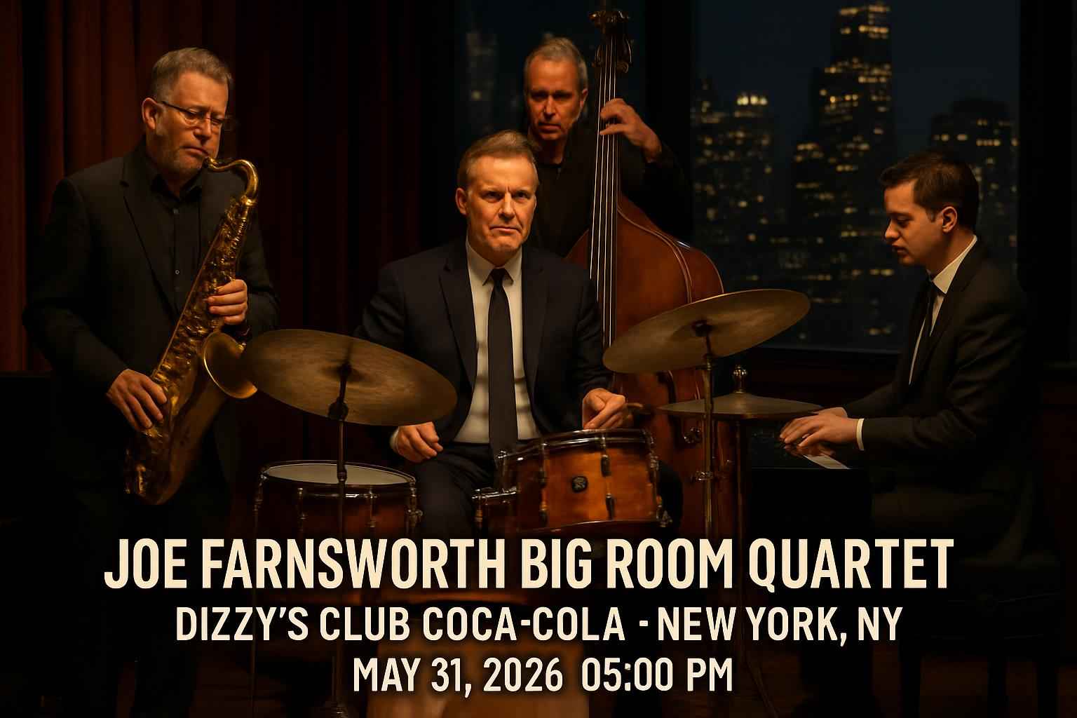 Joe Farnsworth Big Room Quartet