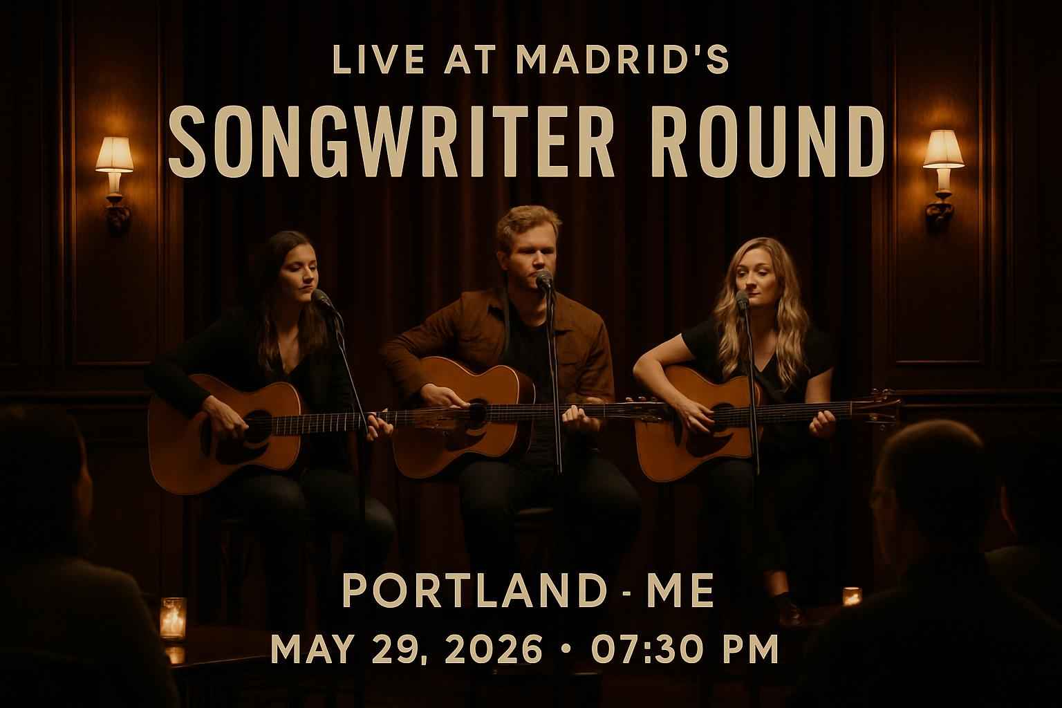Live at Madrid’s Songwriter Round