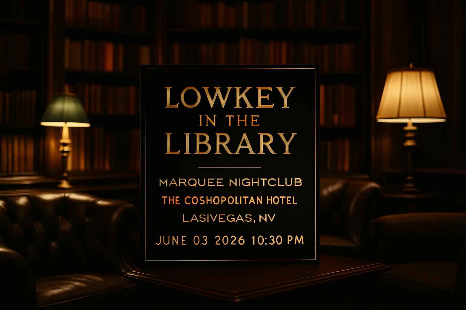 Lowkey in the Library