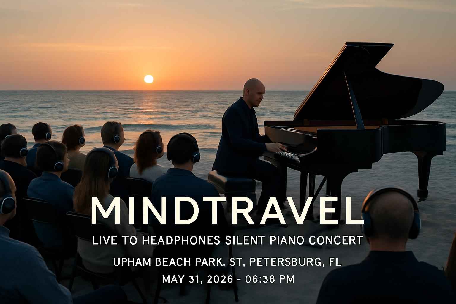 MindTravel – Live To Headphones Silent Piano Concert