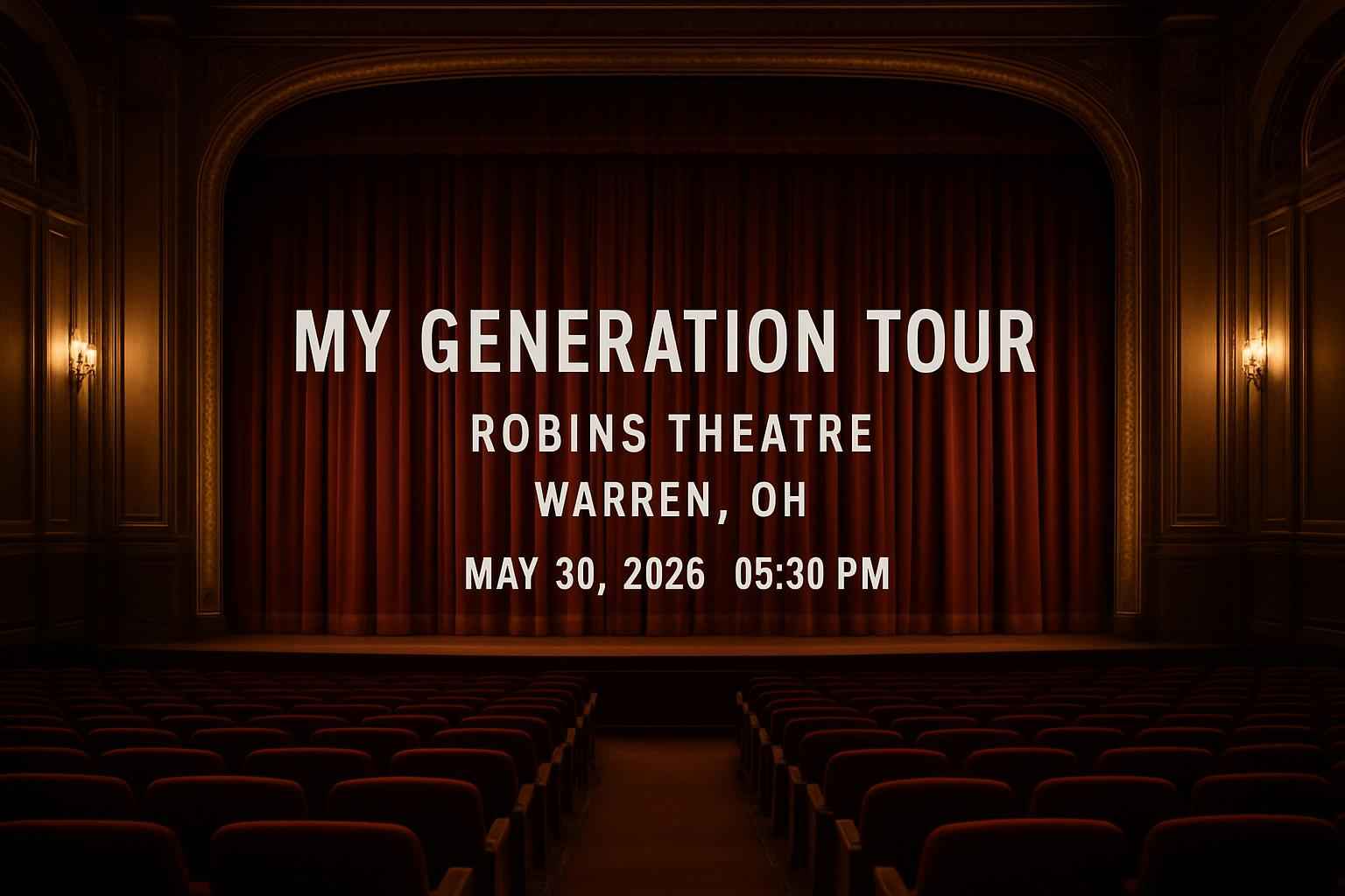 My Generation Tour