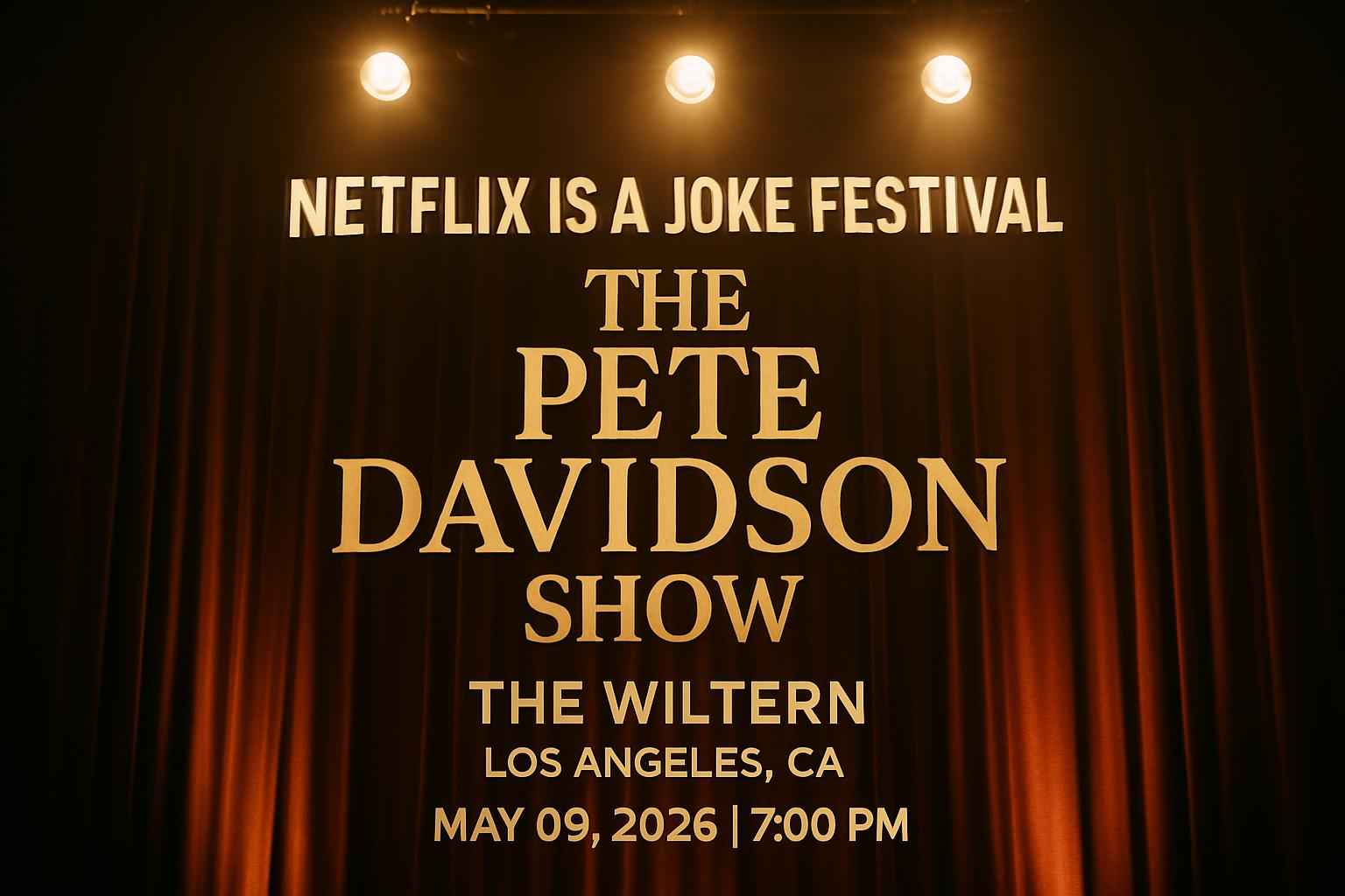 Netflix Is A Joke Festival: The Pete Davidson Show