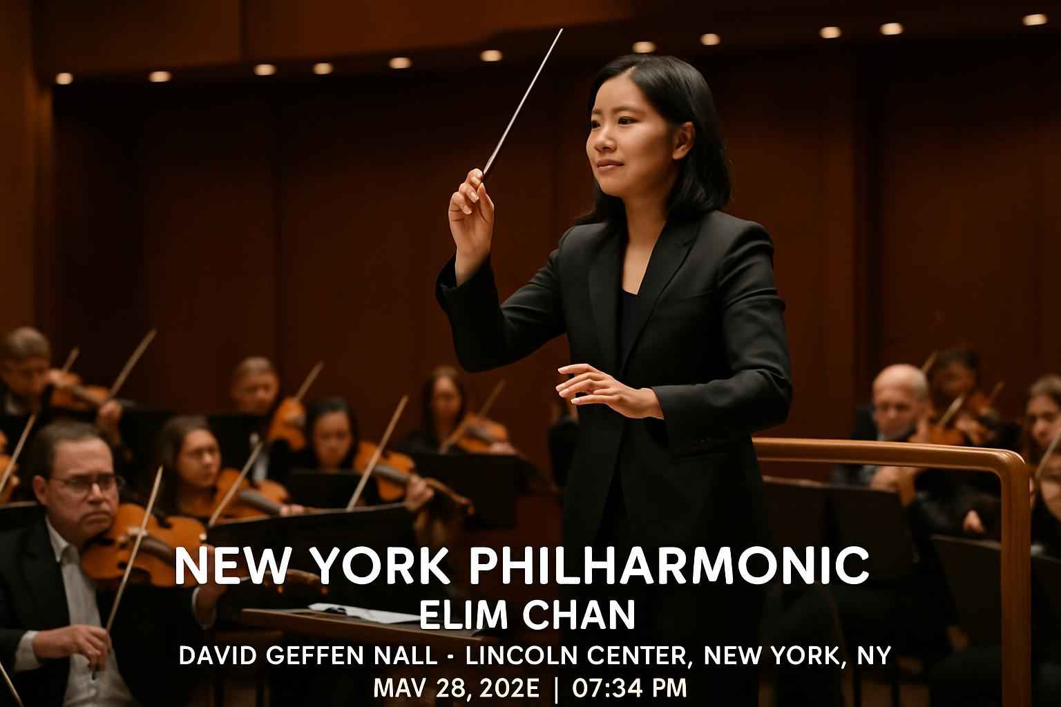 New York Philharmonic: Elim Chan