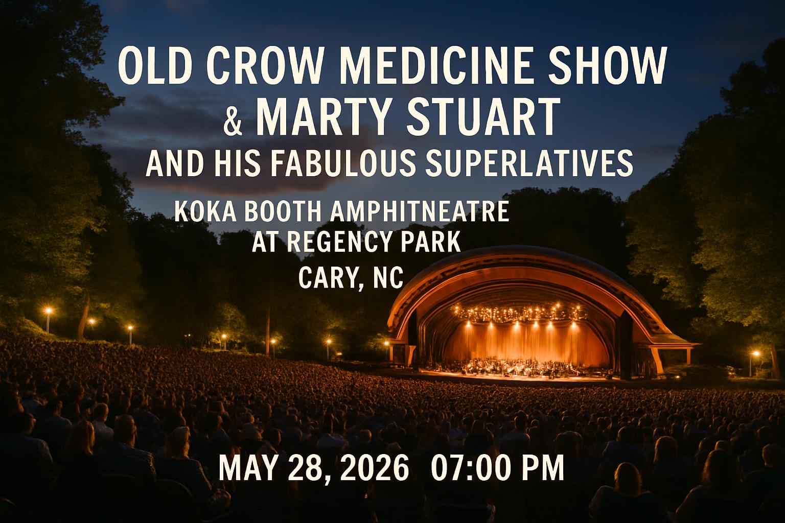 Old Crow Medicine Show & Marty Stuart and His Fabulous Superlatives
