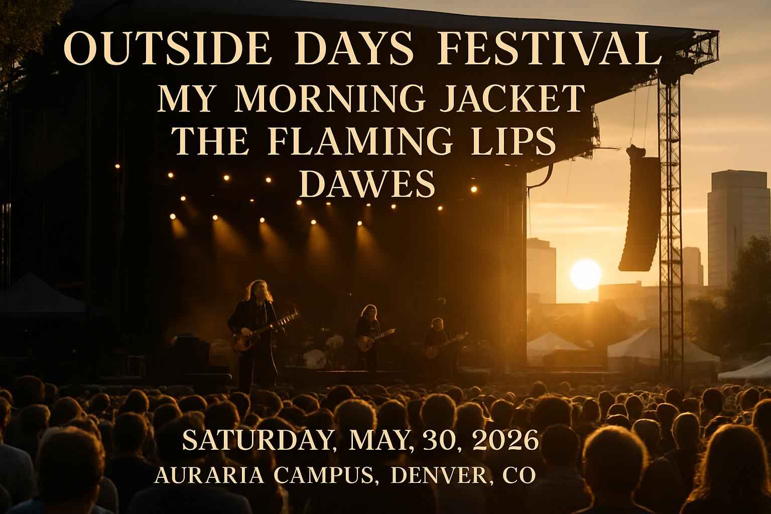 Outside Days Festival: My Morning Jacket, The Flaming Lips & Dawes – Saturday