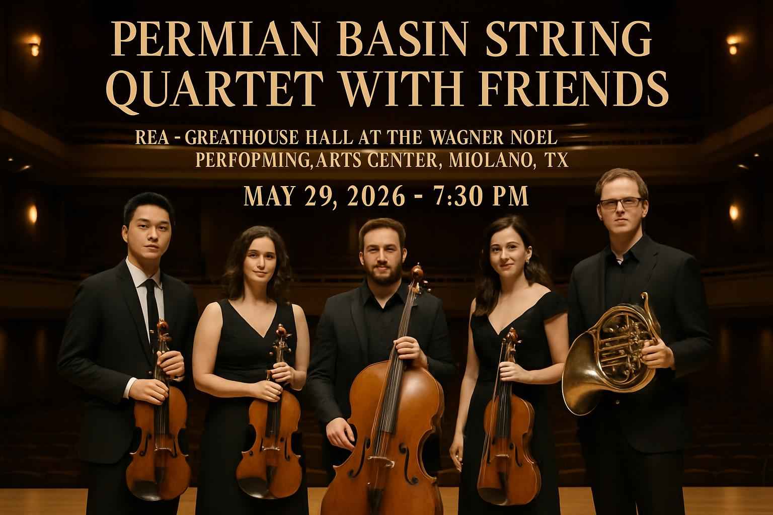 Permian Basin String Quartet With Friends