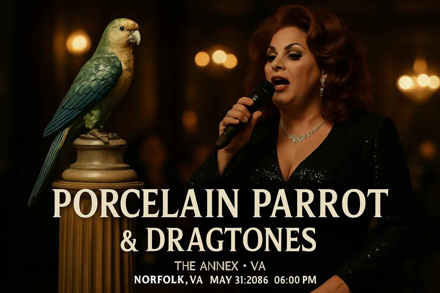 Porcelain Parrot & Dragtones