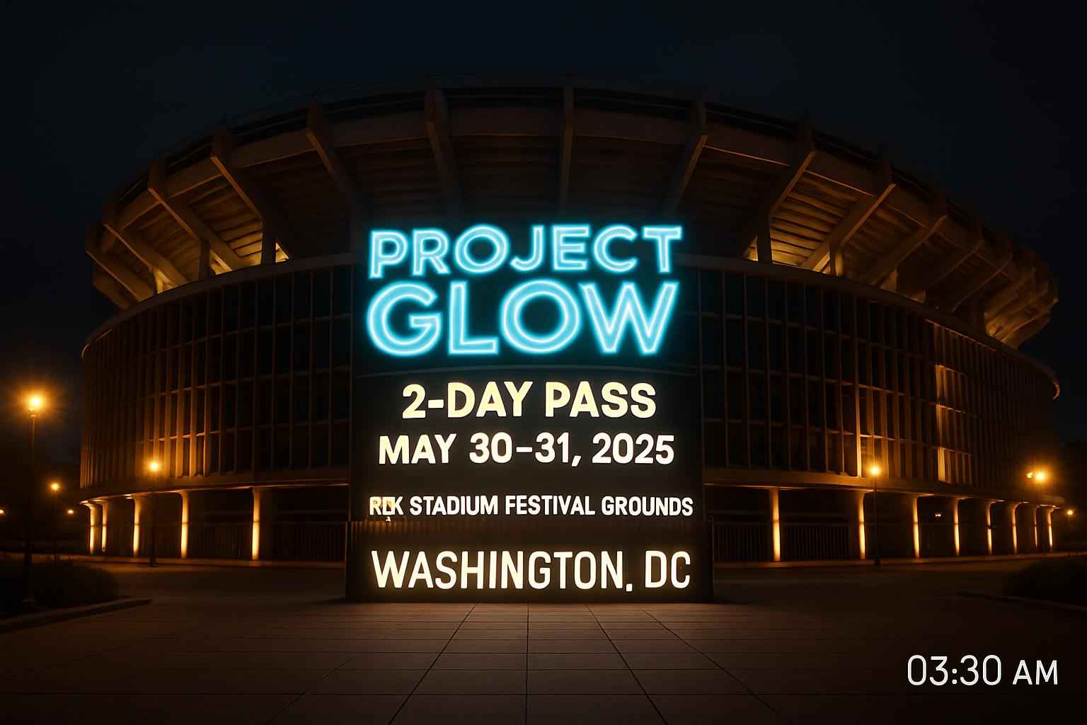 Project GLOW DC – 2 Day Pass