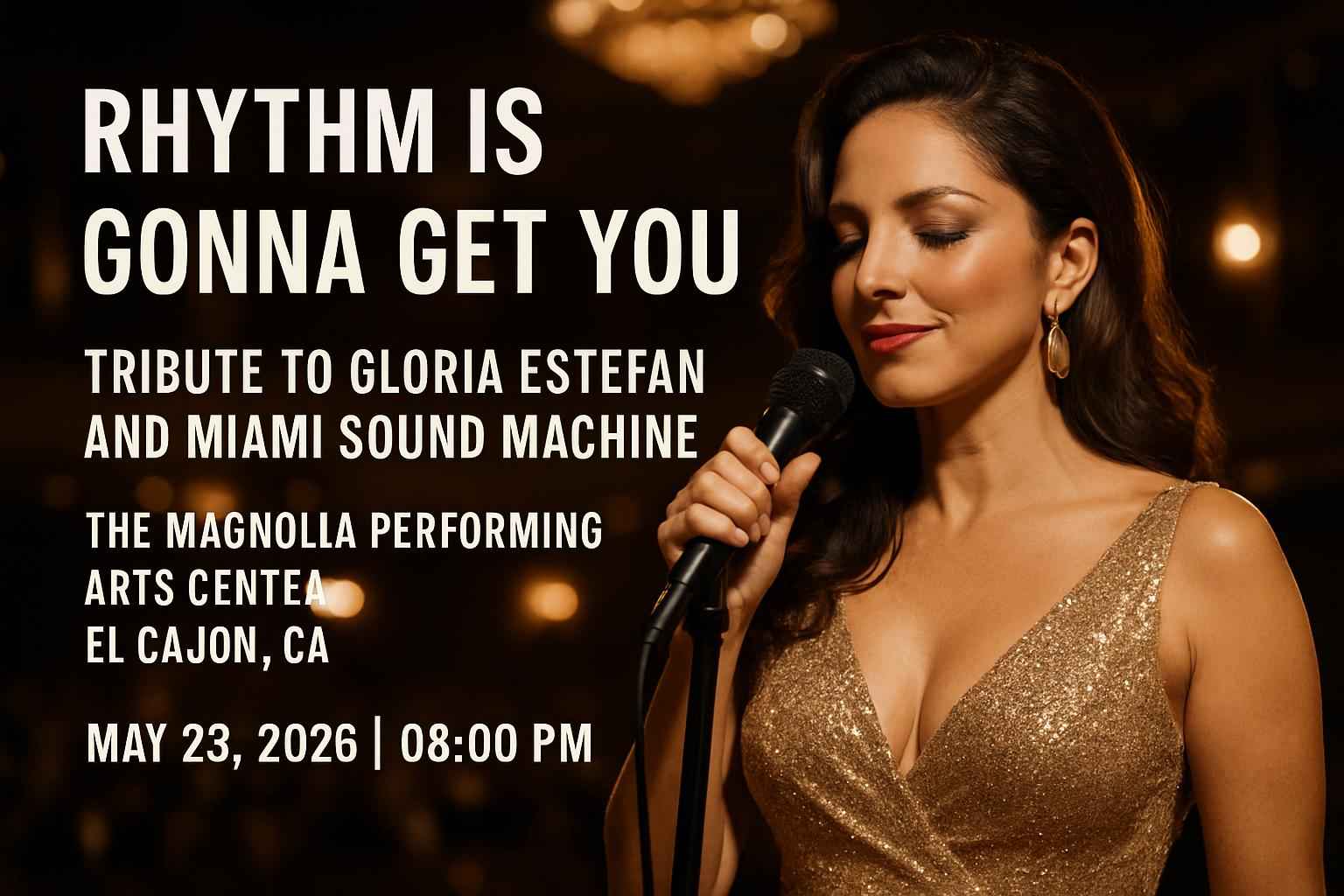 Rhythm Is Gonna Get You – Tribute to Gloria Estefan and Miami Sound Machine