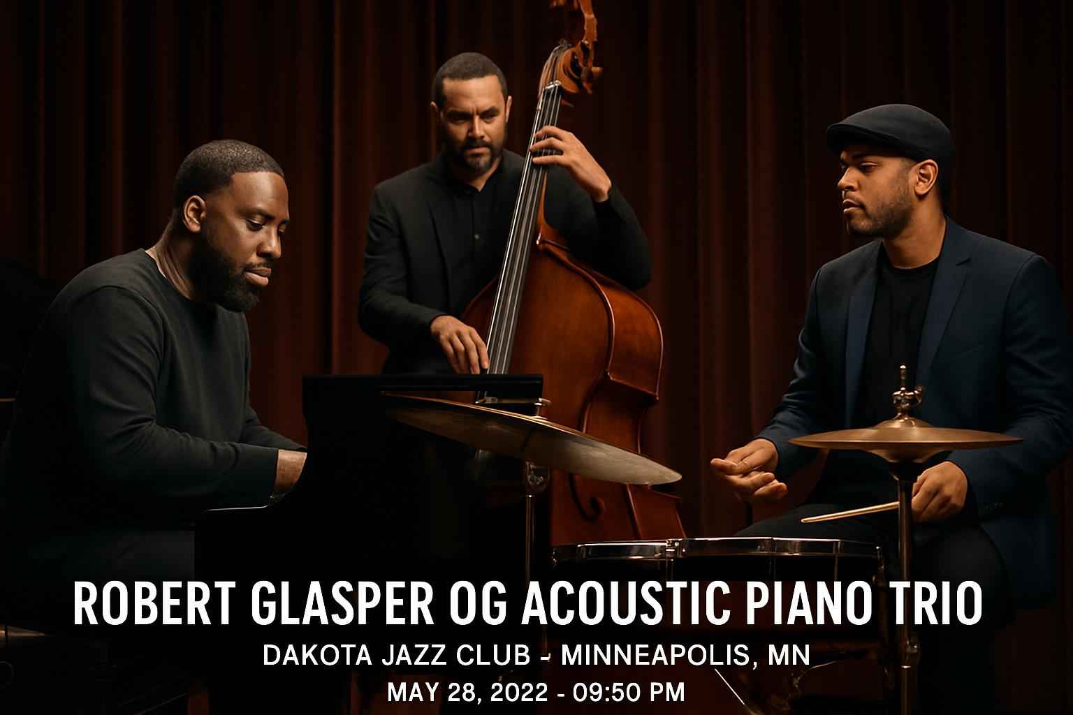 Robert Glasper OG Acoustic Piano Trio