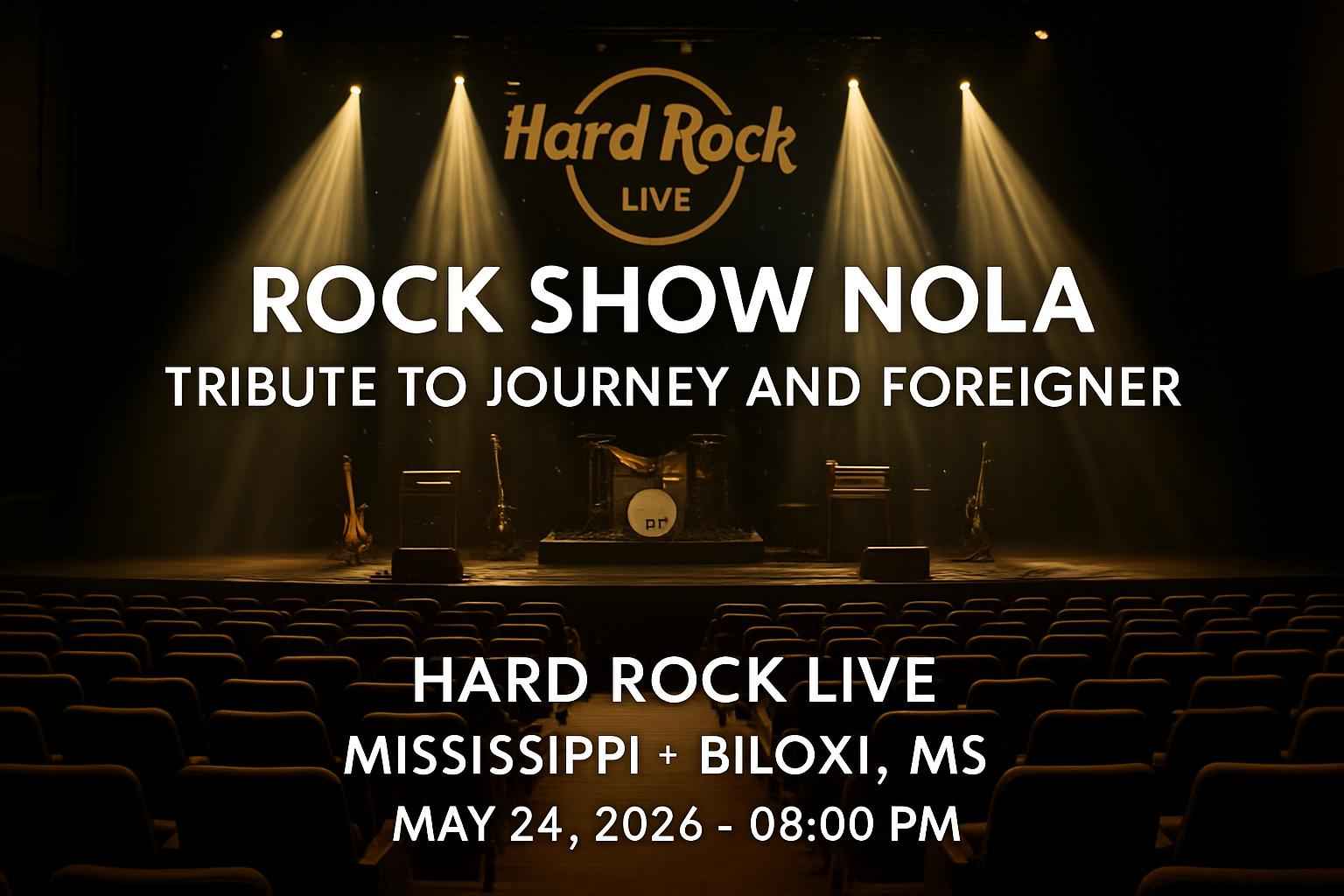 Rock Show NOLA – Tribute to Journey and Foreigner
