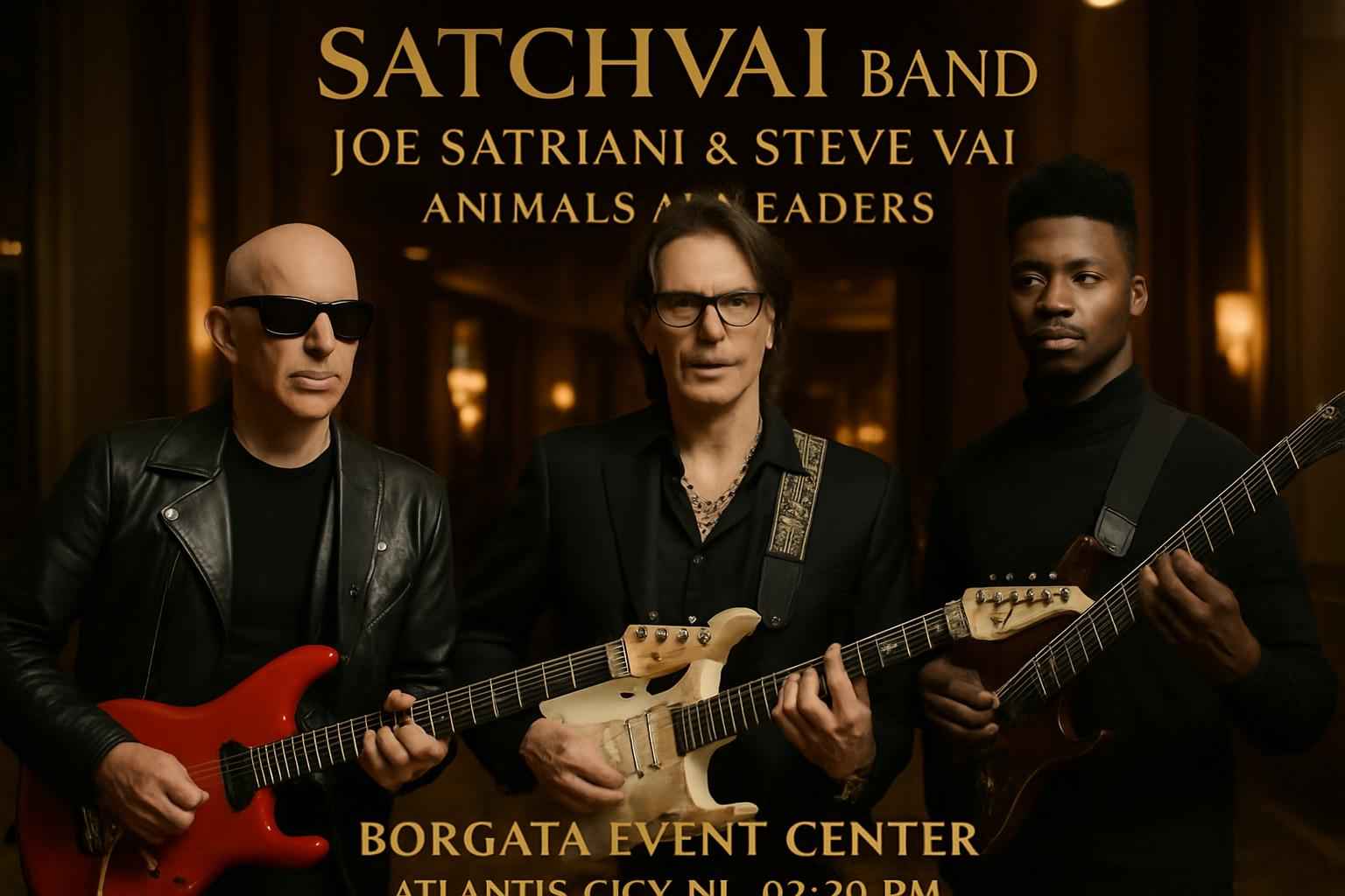 SatchVai Band: Joe Satriani & Steve Vai & Animals As Leaders