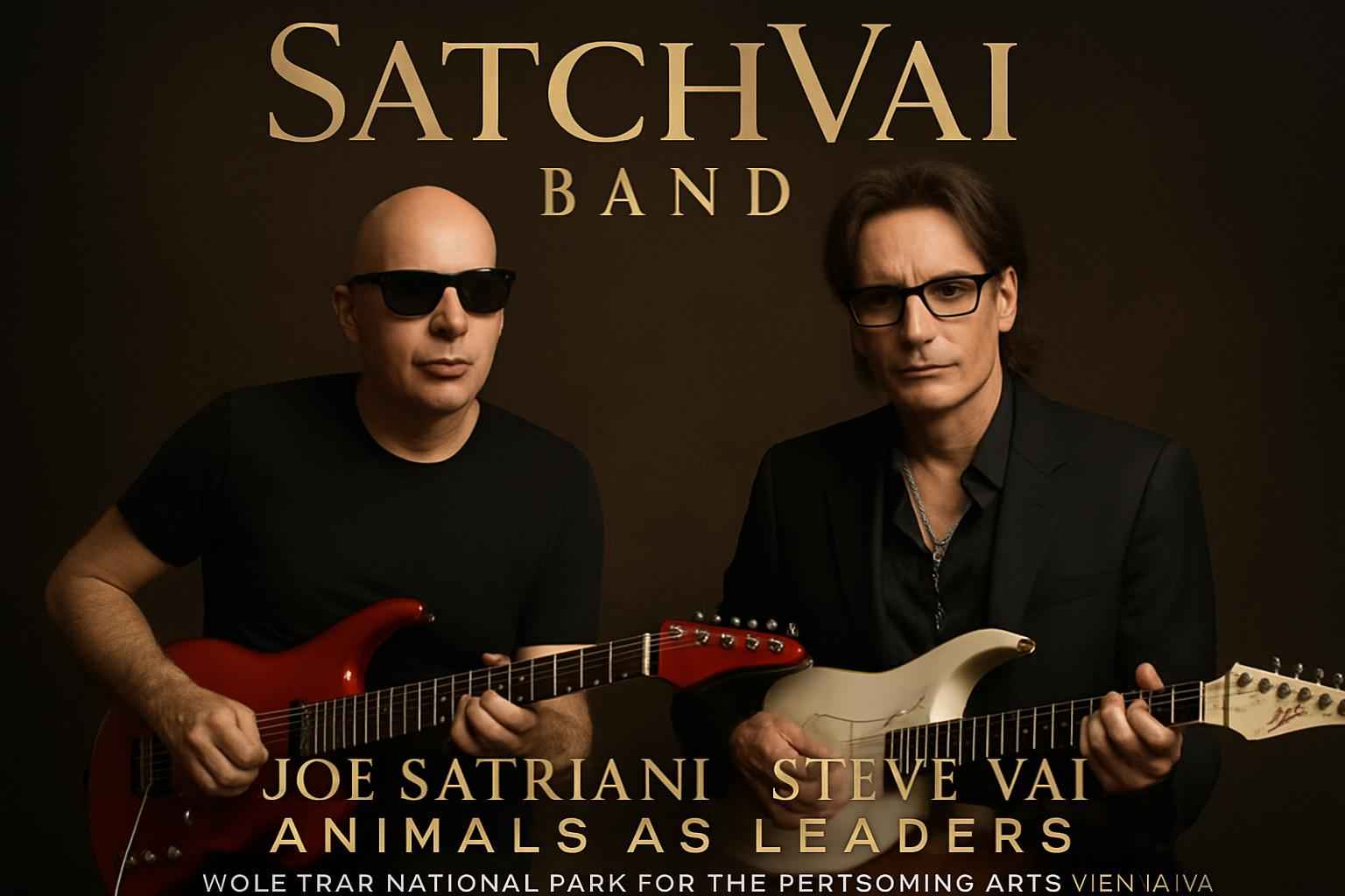 SatchVai Band: Joe Satriani & Steve Vai & Animals As Leaders