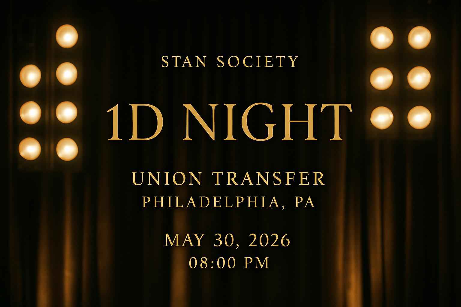 Stan Society: 1D Night