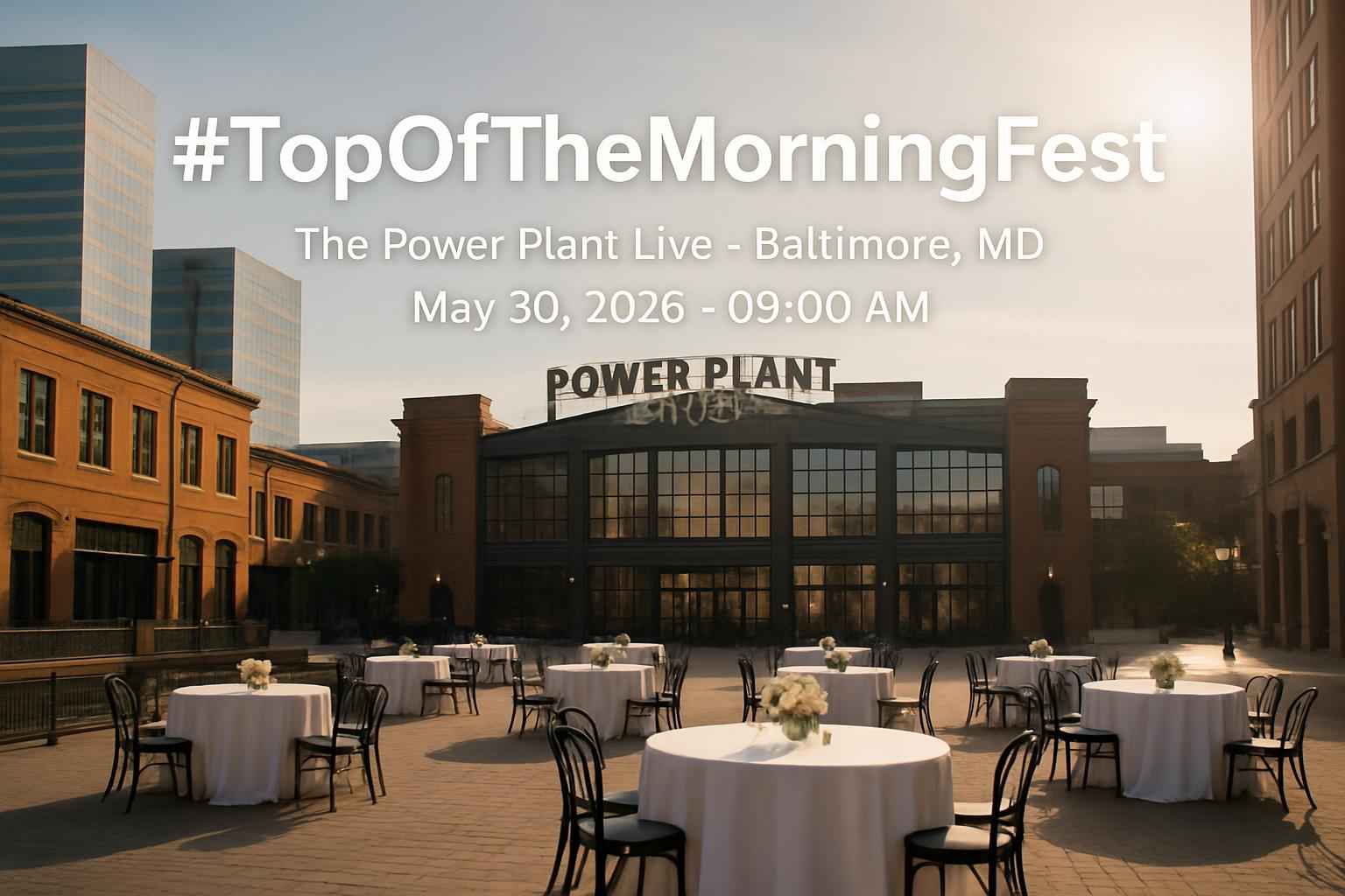 #TopOfTheMorningFest