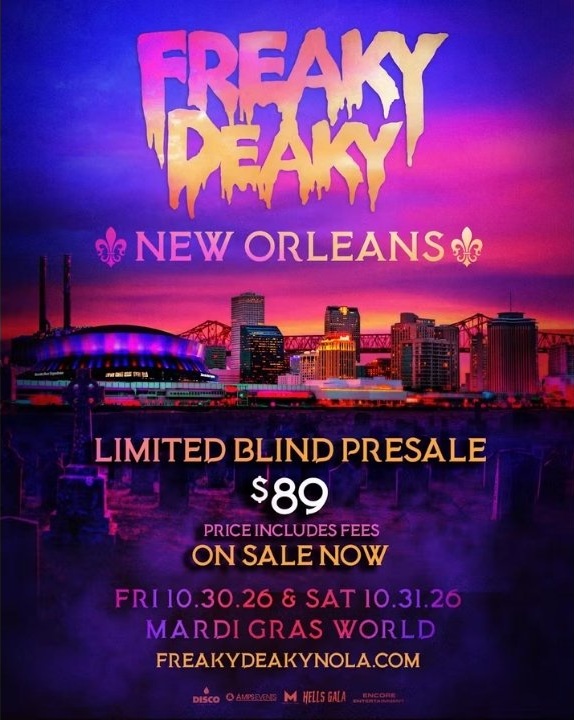 Freaky Deaky New Orleans Tickets