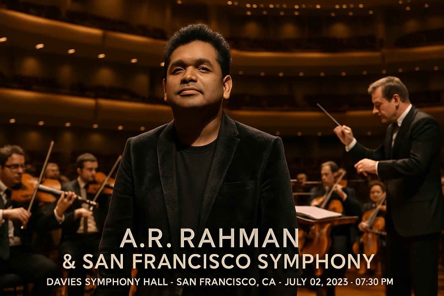 A.R. Rahman & San Francisco Symphony