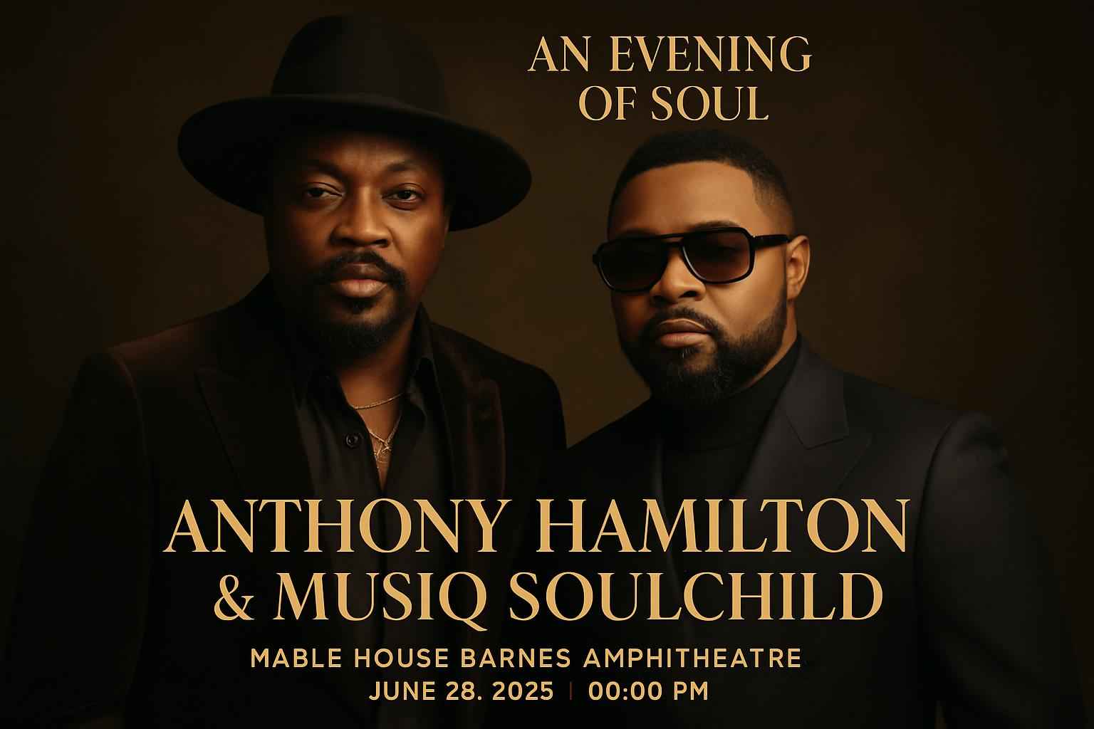 An Evening of Soul: Anthony Hamilton & Musiq Soulchild