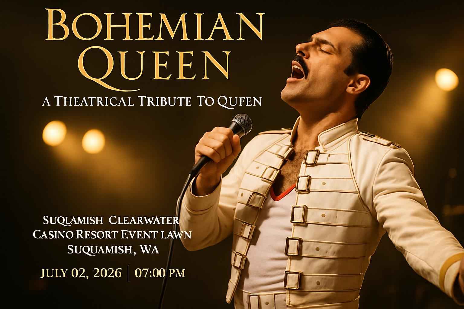Bohemian Queen – A Theatrical Tribute To Queen