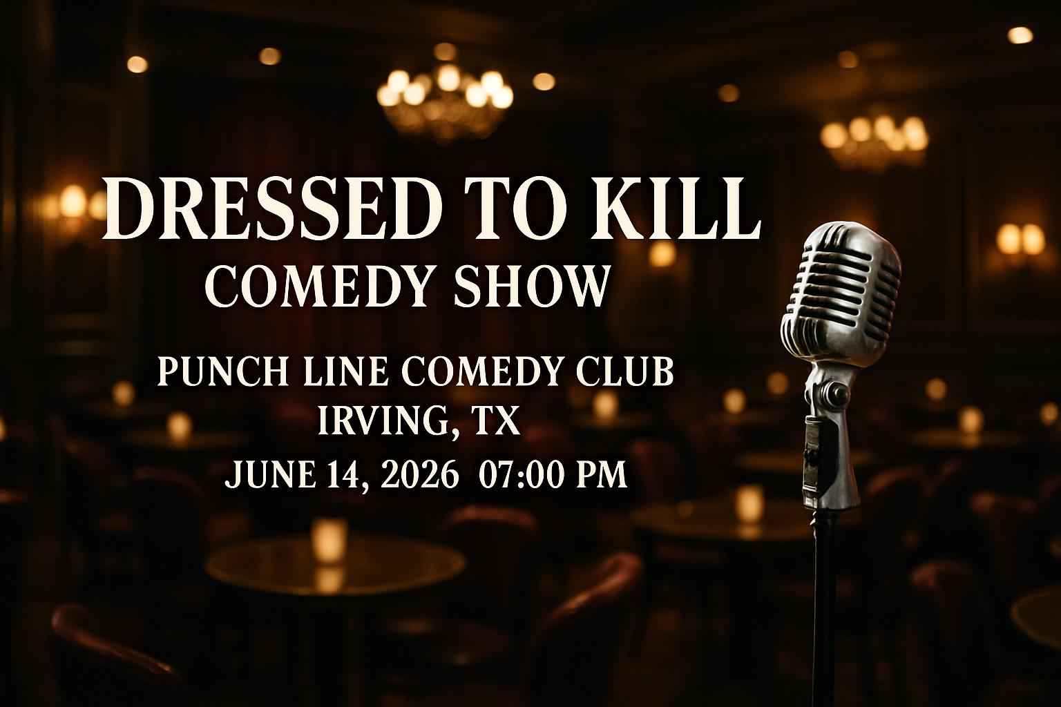 Dressed To Kill Comedy Show