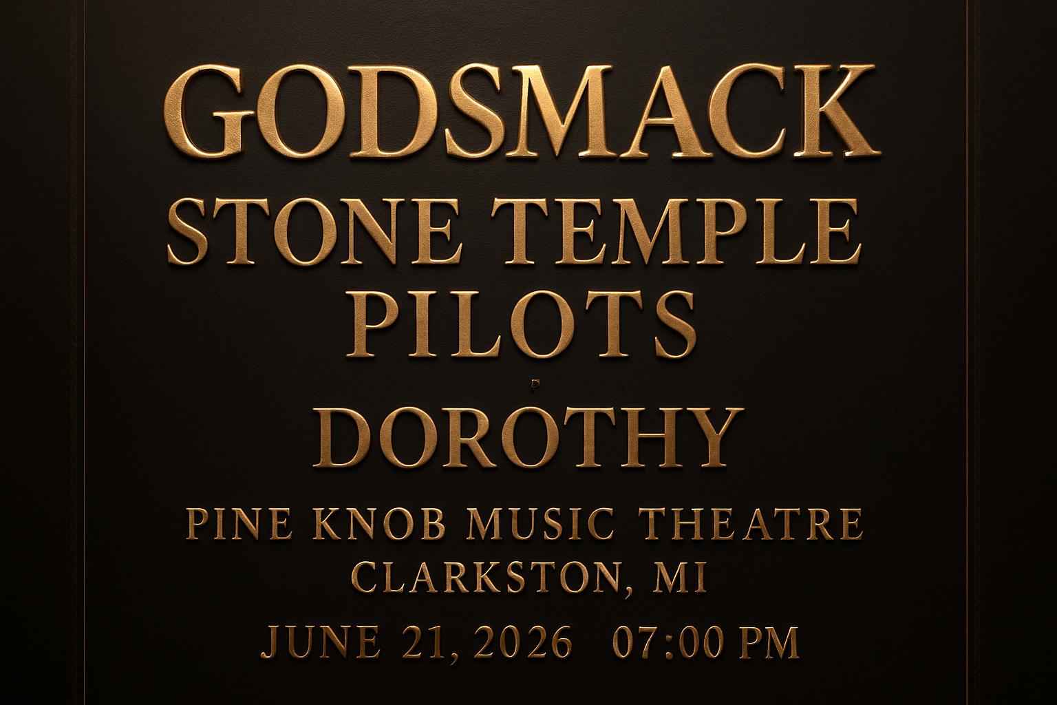 Godsmack, Stone Temple Pilots & Dorothy