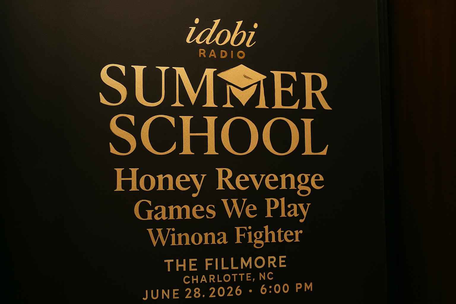 idobi Radio Summer School: Honey Revenge, Games We Play & Winona Fighter