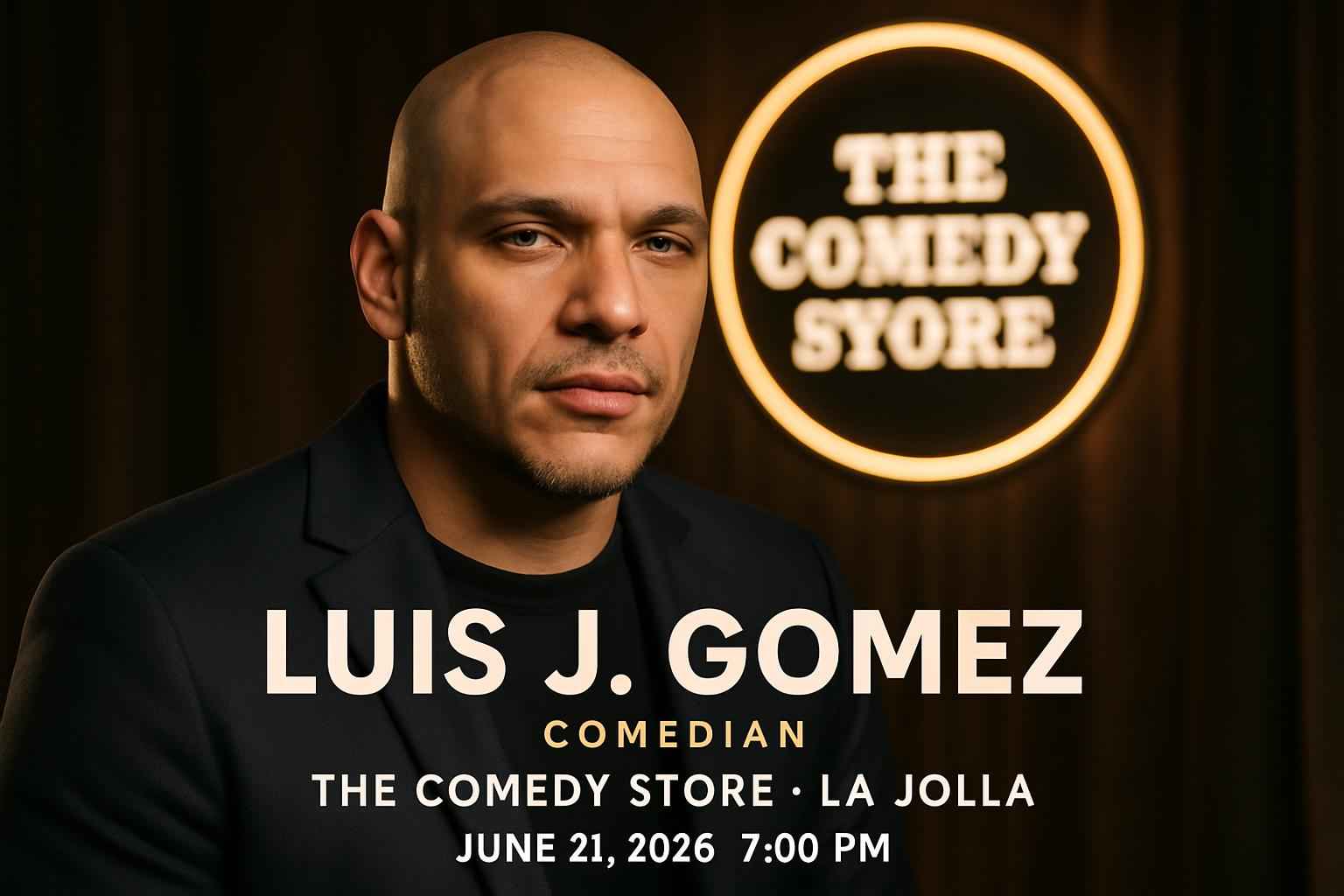 Luis J. Gomez – Comedian