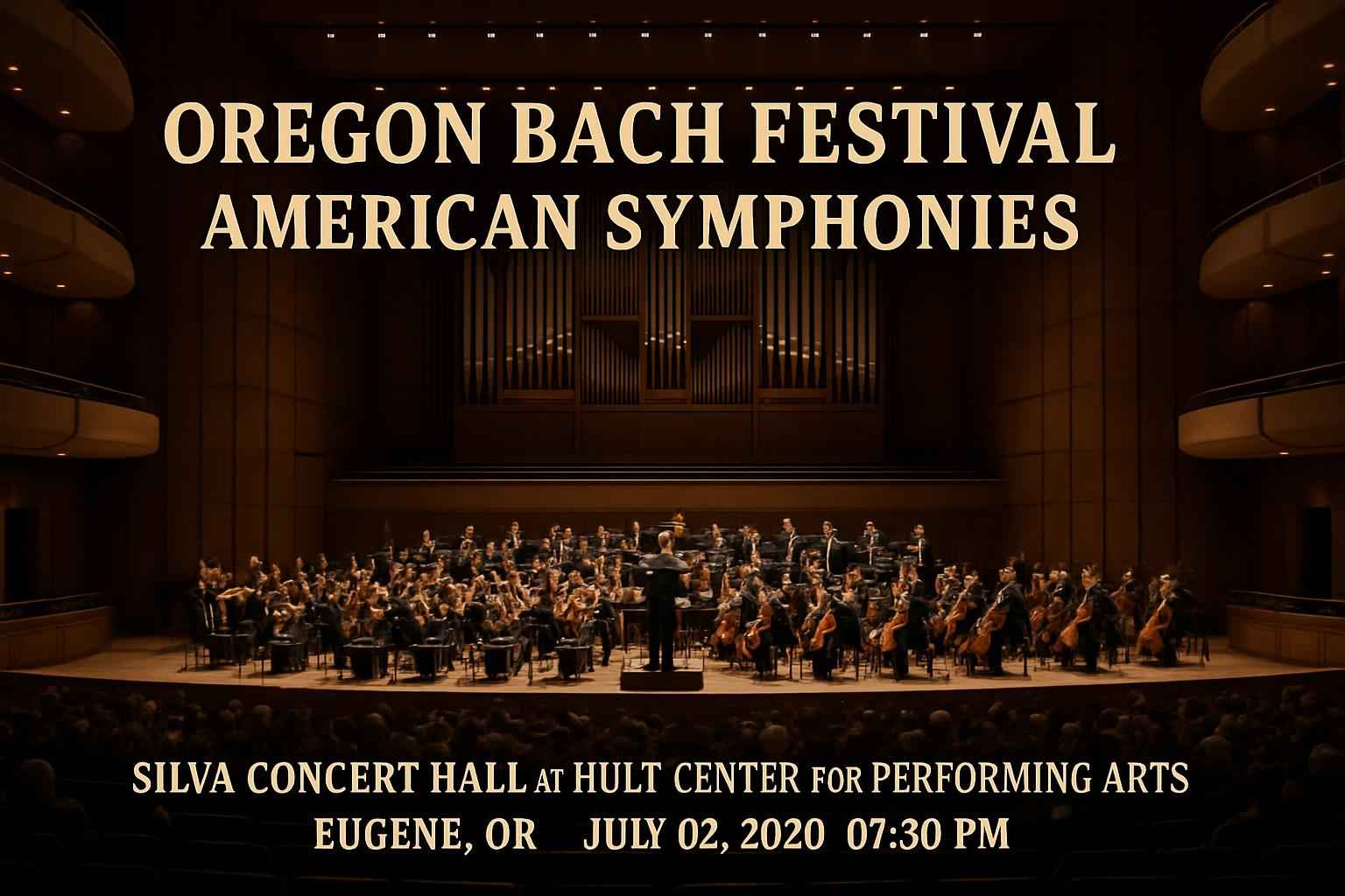Oregon Bach Festival: American Symphonies