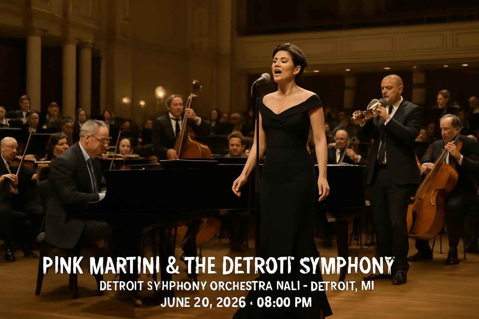 Pink Martini & The Detroit Symphony Orchestra