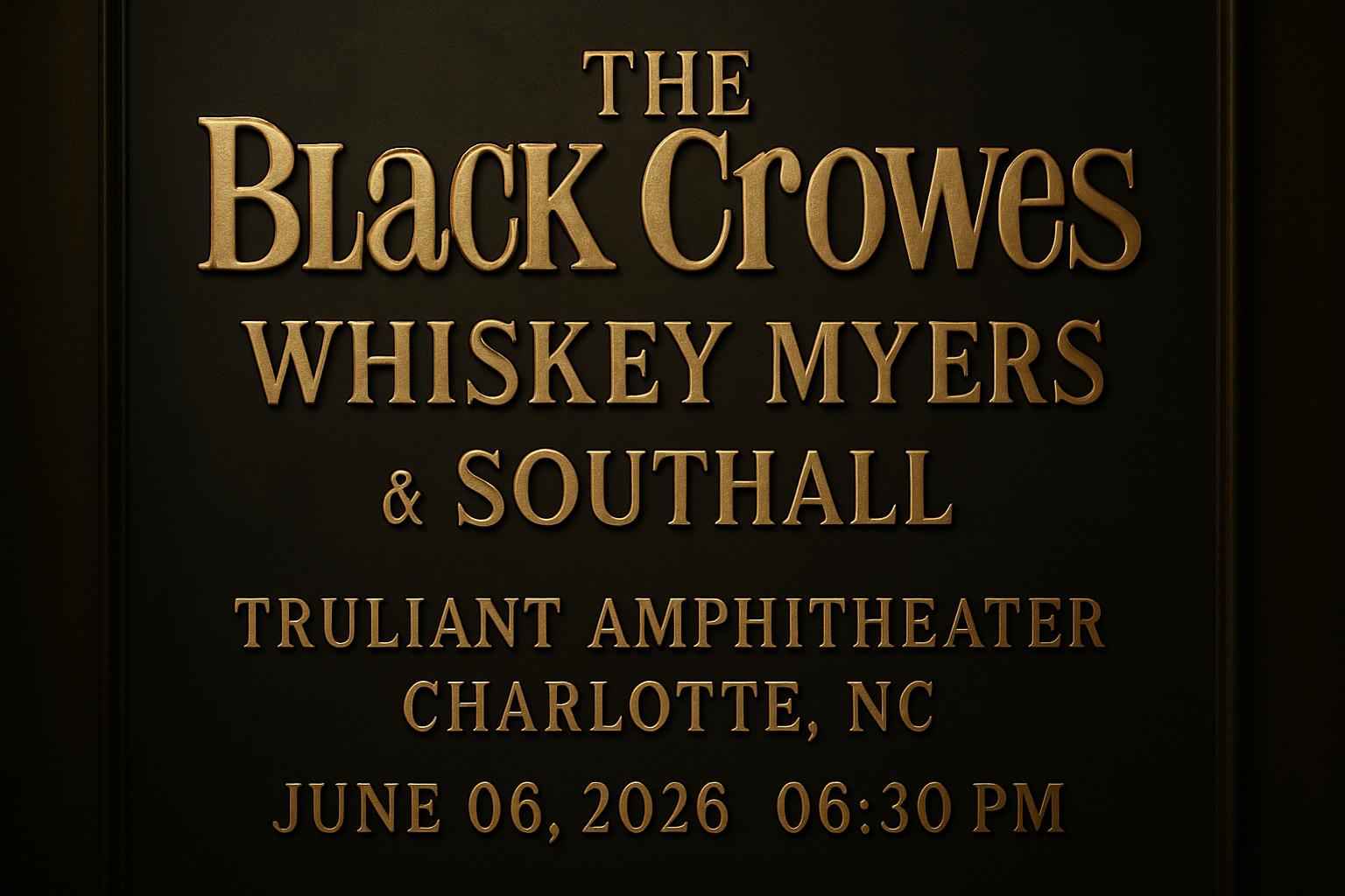 The Black Crowes, Whiskey Myers &amp; Southall