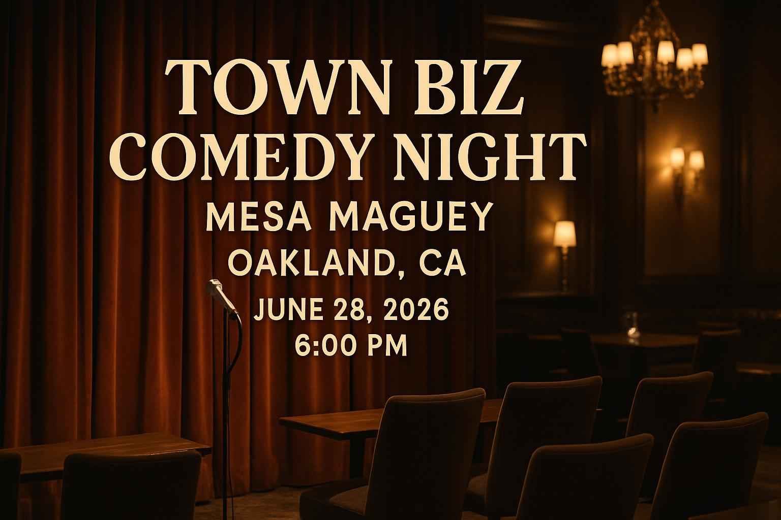 Town Biz Comedy Night