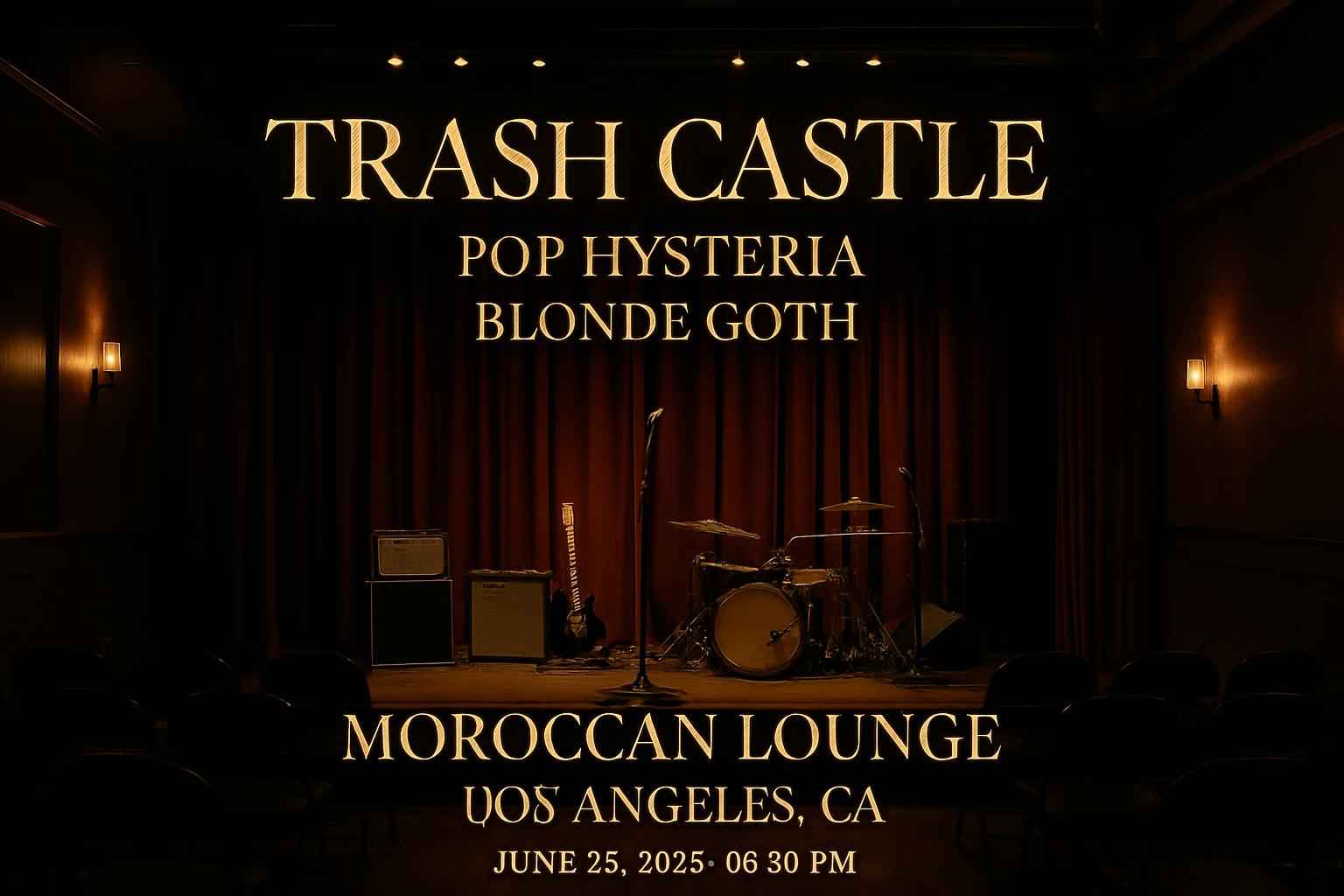 Trash Castle, Pop Hysteria & Blonde Goth