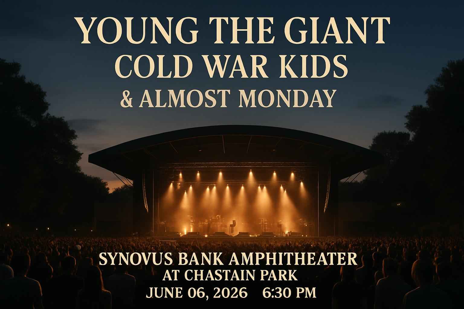 Young The Giant, Cold War Kids &amp; Almost Monday
