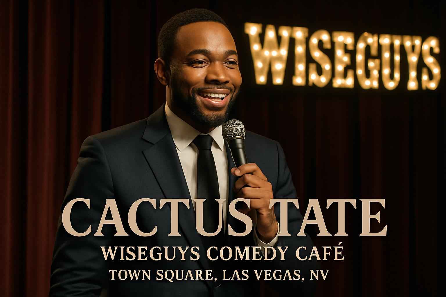 cactus-tate-wiseguys-comedy-cafe-town-square