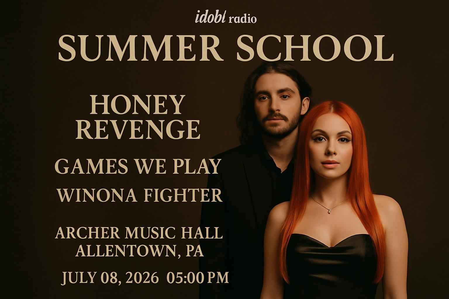 idobi-radio-summer-school-honey-revenge-games-we-play-winona-fighter-archer-music-hall