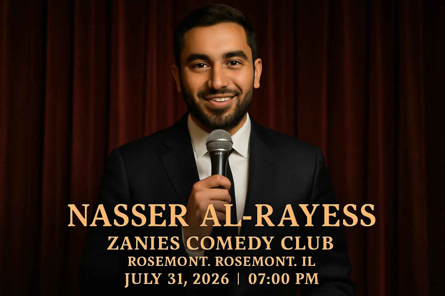 nasser-al-rayess-zanies-comedy-club-rosemont