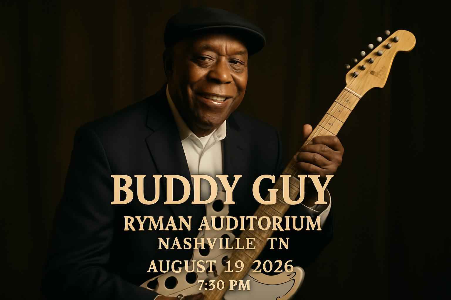 buddy-guy-ryman-auditorium