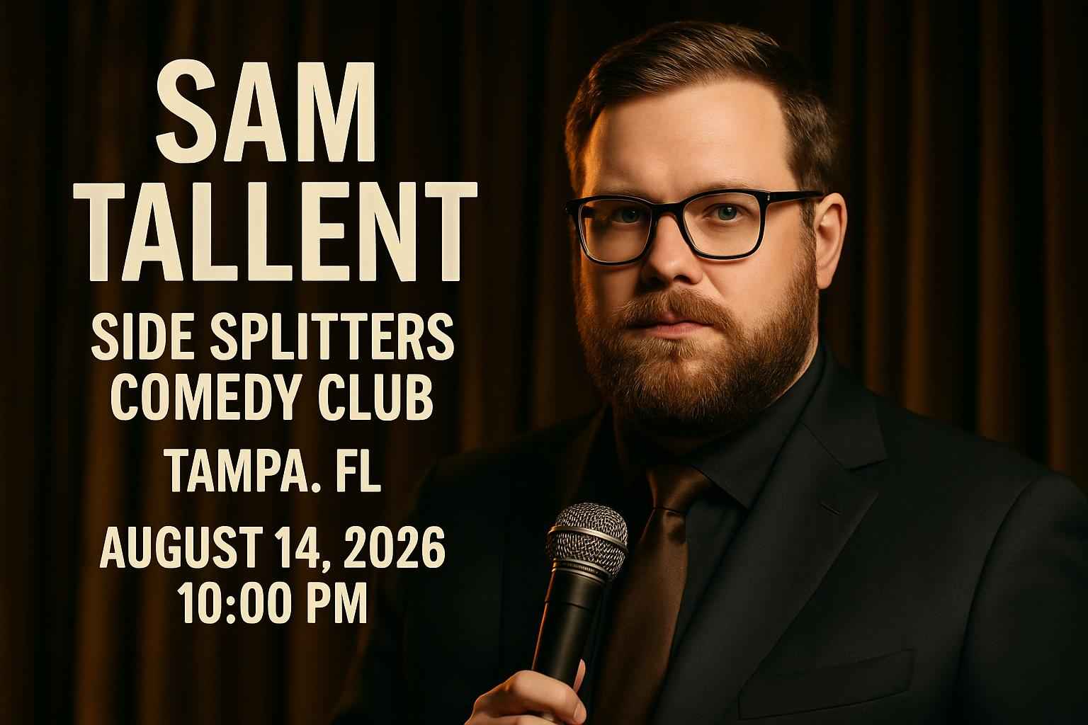 sam-tallent-side-splitters-comedy-club