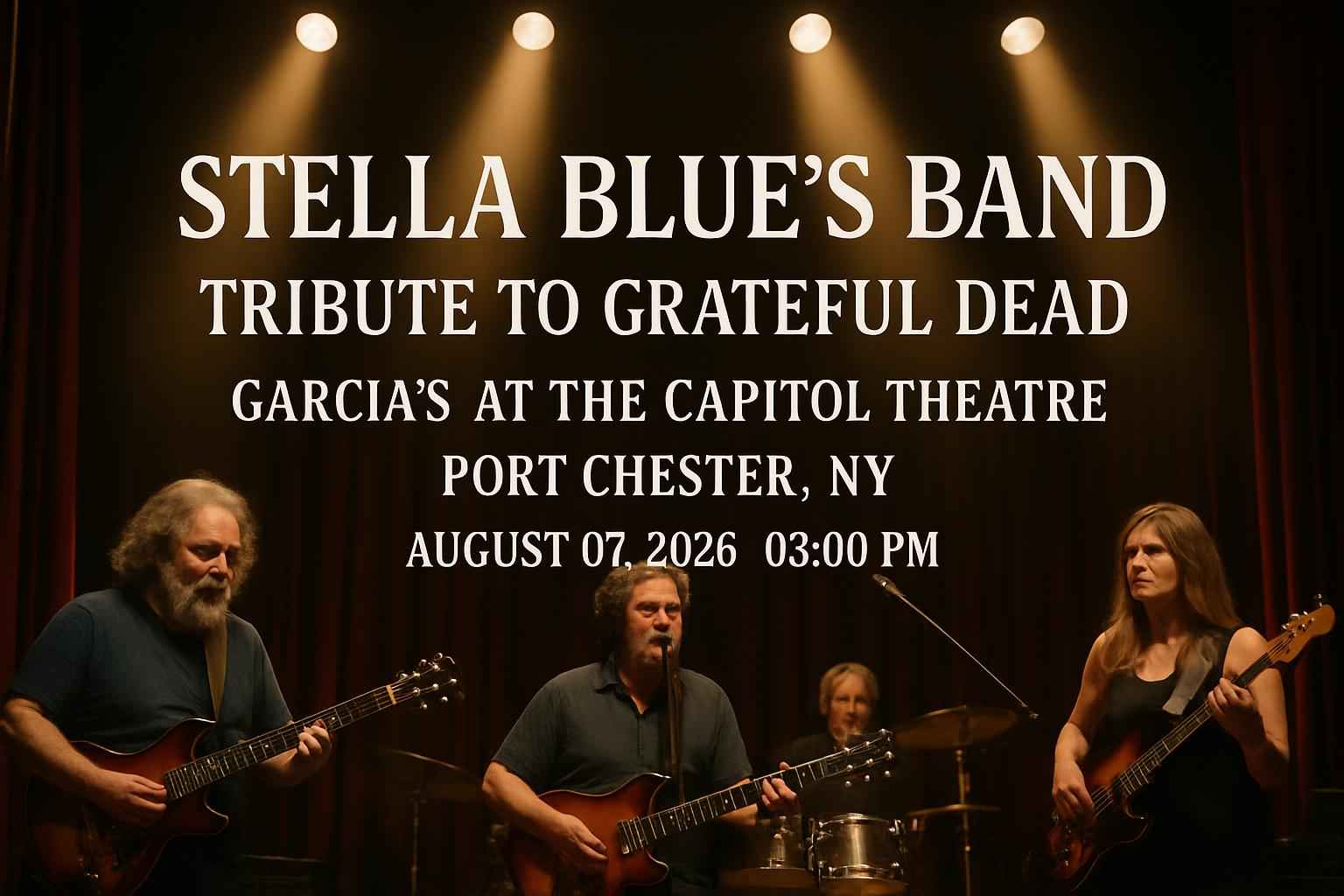 Stella Blue’s Band – Tribute to Grateful Dead