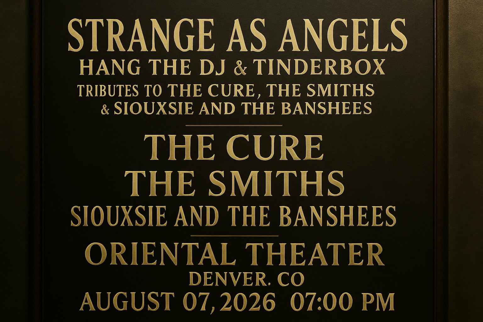 strange-as-angels-hang-the-dj-tinderbox-tributes-to-the-cure-the-smiths-siouxsie-and-the-banshees-oriental-theater-denver